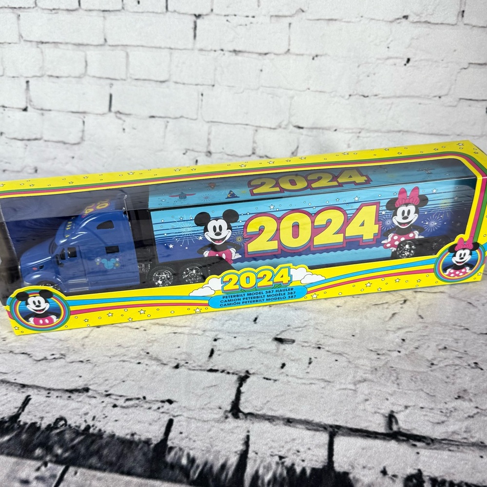 Disney Parks Model 387 Hauler Semi Truck Peterbilt New 2024